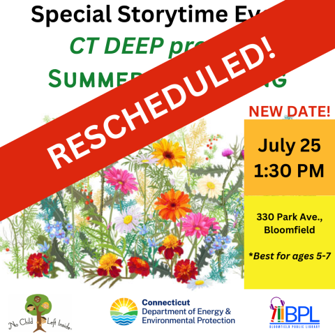 special storytime with connecticut d e e p rescheduled to july 25 2024