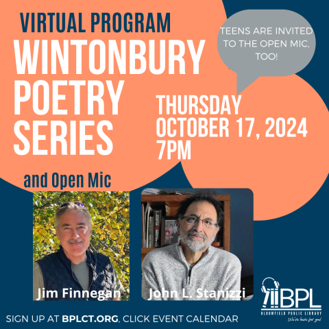 Wintonbury Poetry Series October 17, 2024