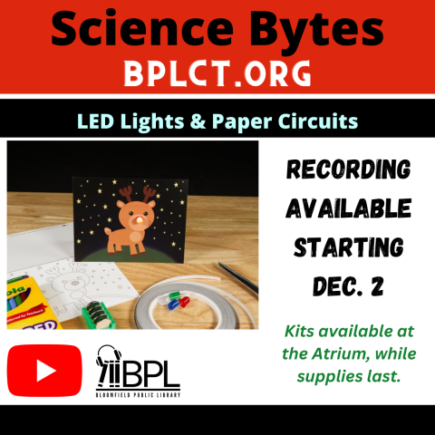 science bytes l e d lights and paper circuits image of reindeer card with light-up nose