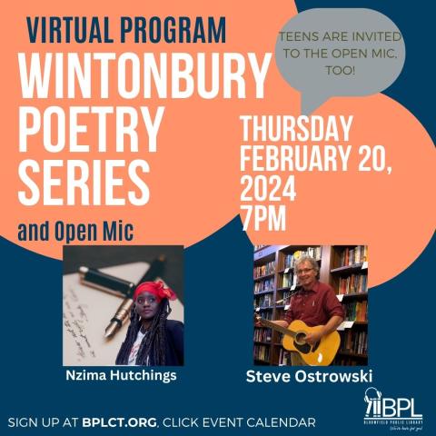 Wintonbury Poetry Series Feb. 2025