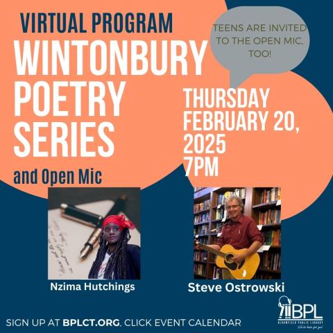 Wintonbury Poetry Series February 2025