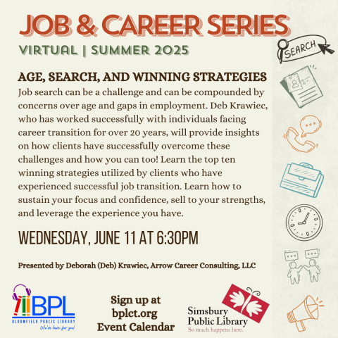 virtual Job Series session 1 Age, Search and Winning Strategies