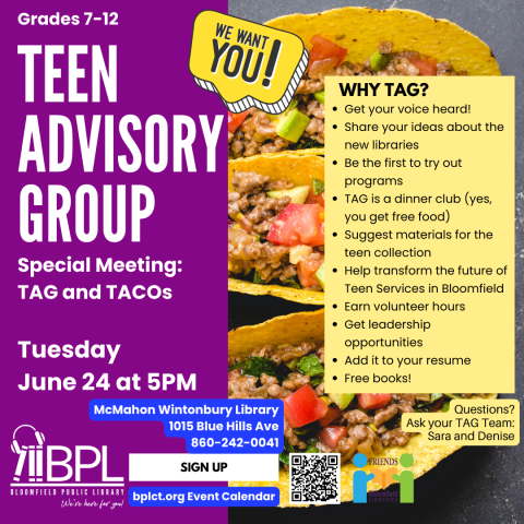 tacos for special TAG meeting