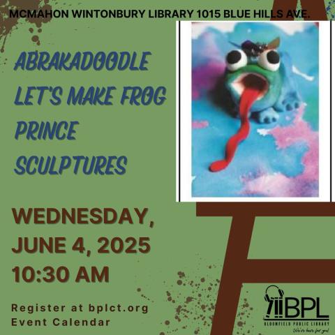 Abrakadoodle Let's Make Frog Prince Sculptures