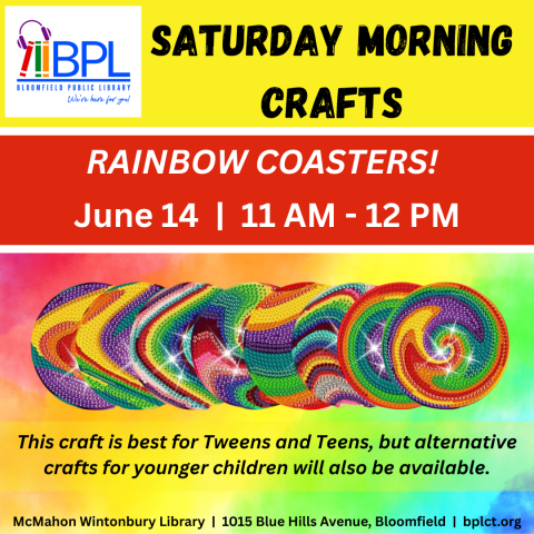 Saturday morning crafts rainbow coasters image of diamond painting rainbow coasters