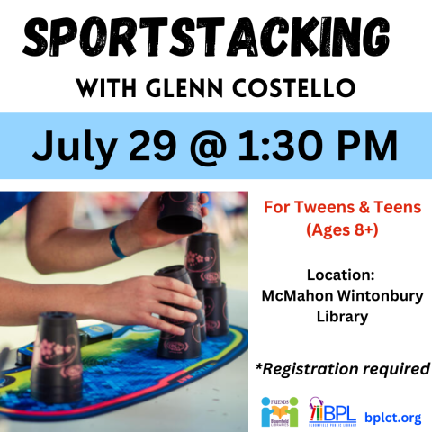 sportstacking with glenn costello july 29 image of kids doing the professional sportstacking event
