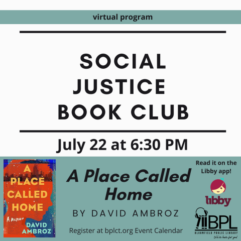 book cover of A Place Called Home by David Ambroz contains silhouette of boy 