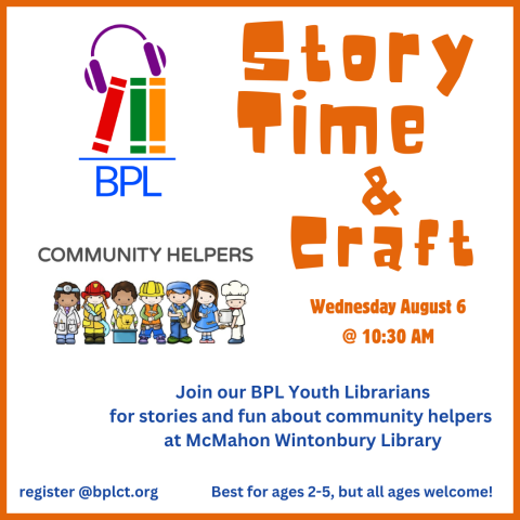 storytime and craft community helpers 