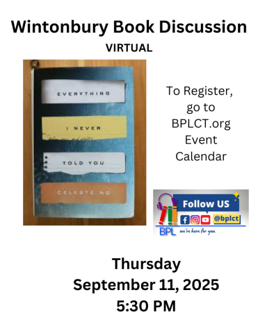 picture of everything I never told you September 11, 2025 at 5:30