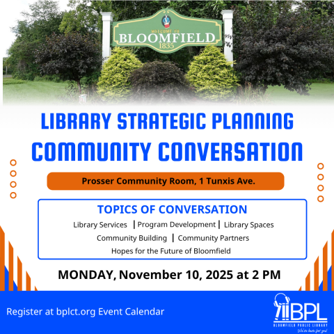 image of Bloomfield, CT town sign