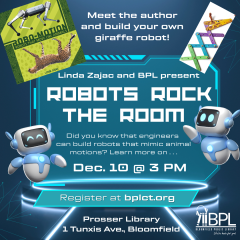 robots rock the room robo-motion book