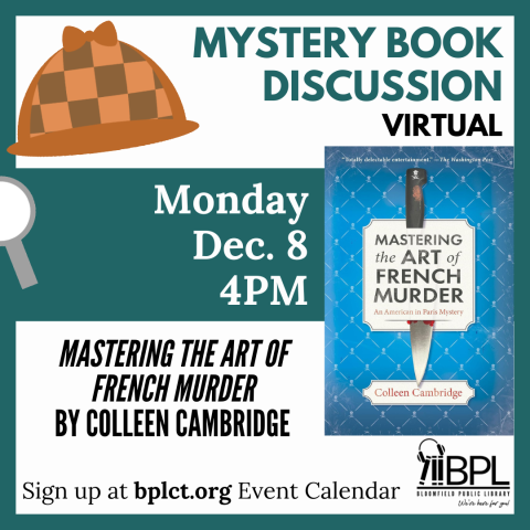 book cover for mastering the art of french murder