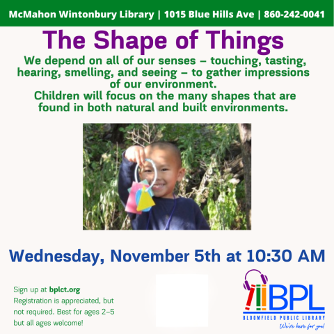 Shape of Things Wed. 11/5/25