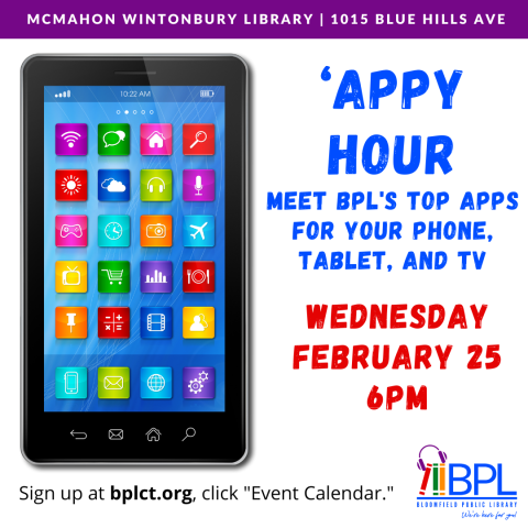 cell phone or tablet with apps