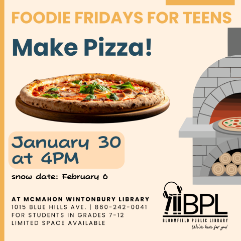 make pizza! graphic of pizza oven