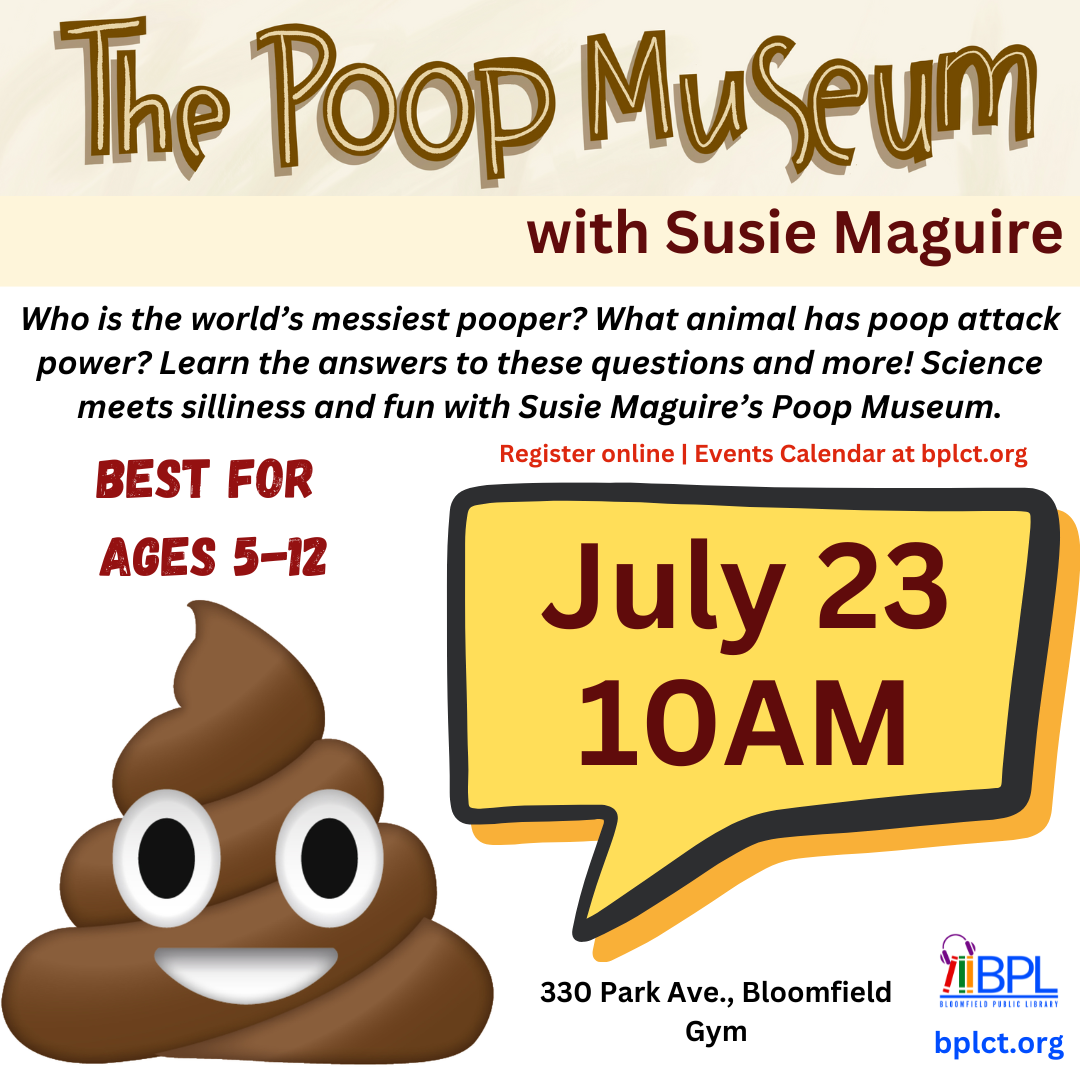 the poop museum with susie maguire july 23 and 10 a m brown poop emoji