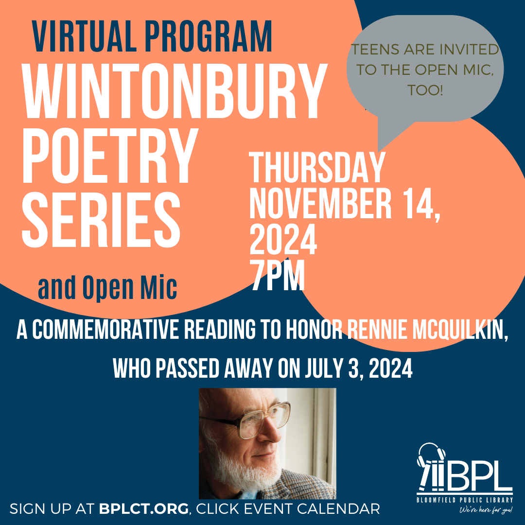 Wintonbury Poetry Series Nov. 14, 2024