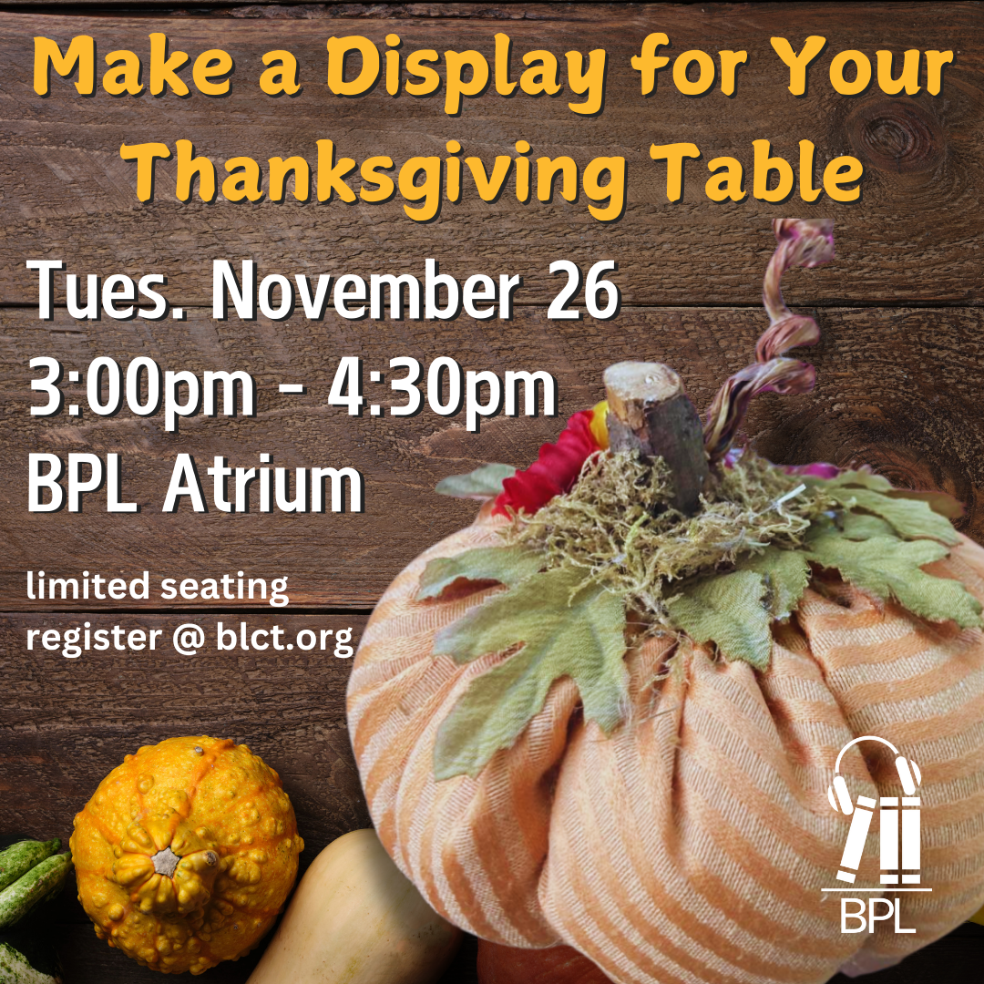 Make A Display For Your Thanksgiving Table