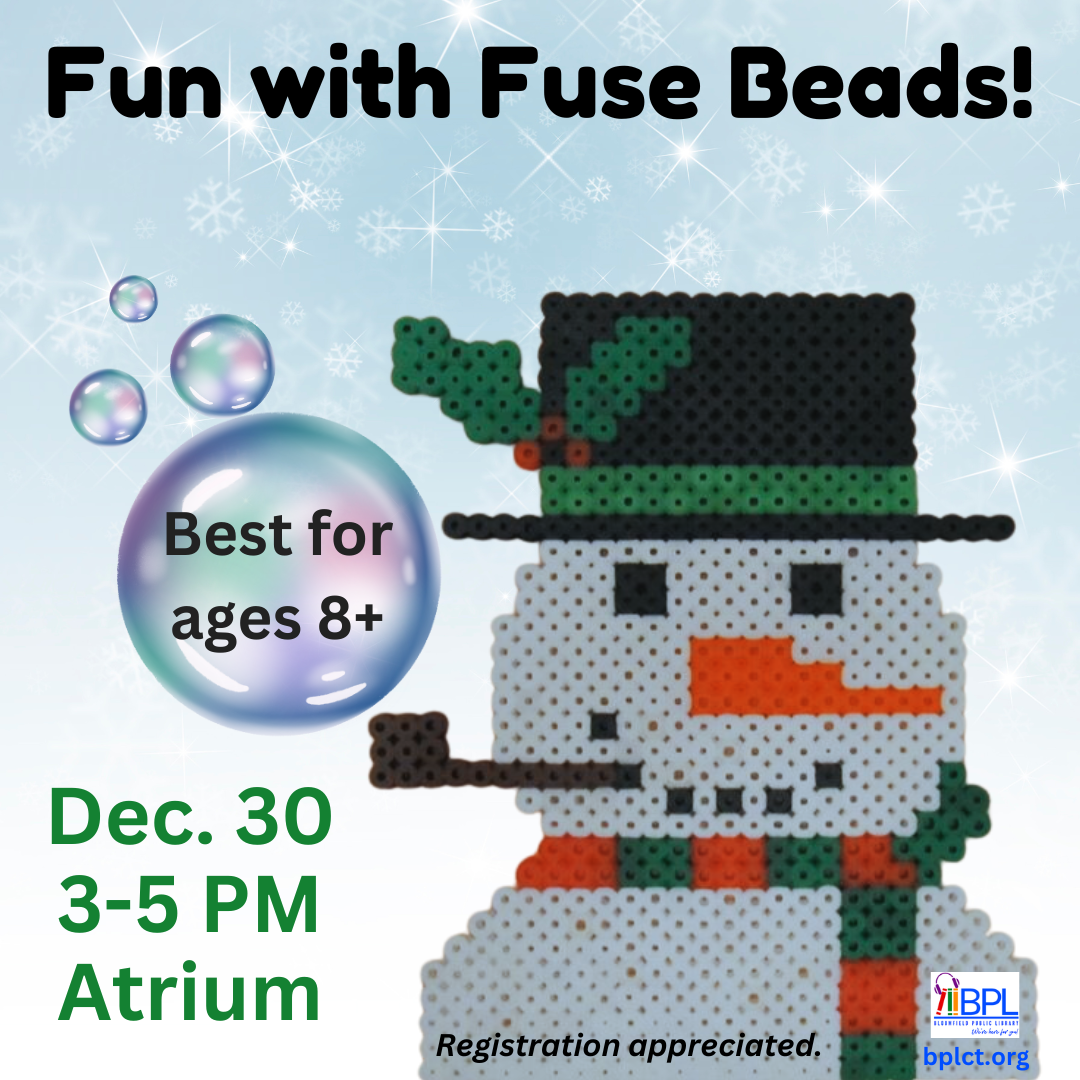 fun with fuse beads image of snowman made of fuse beads