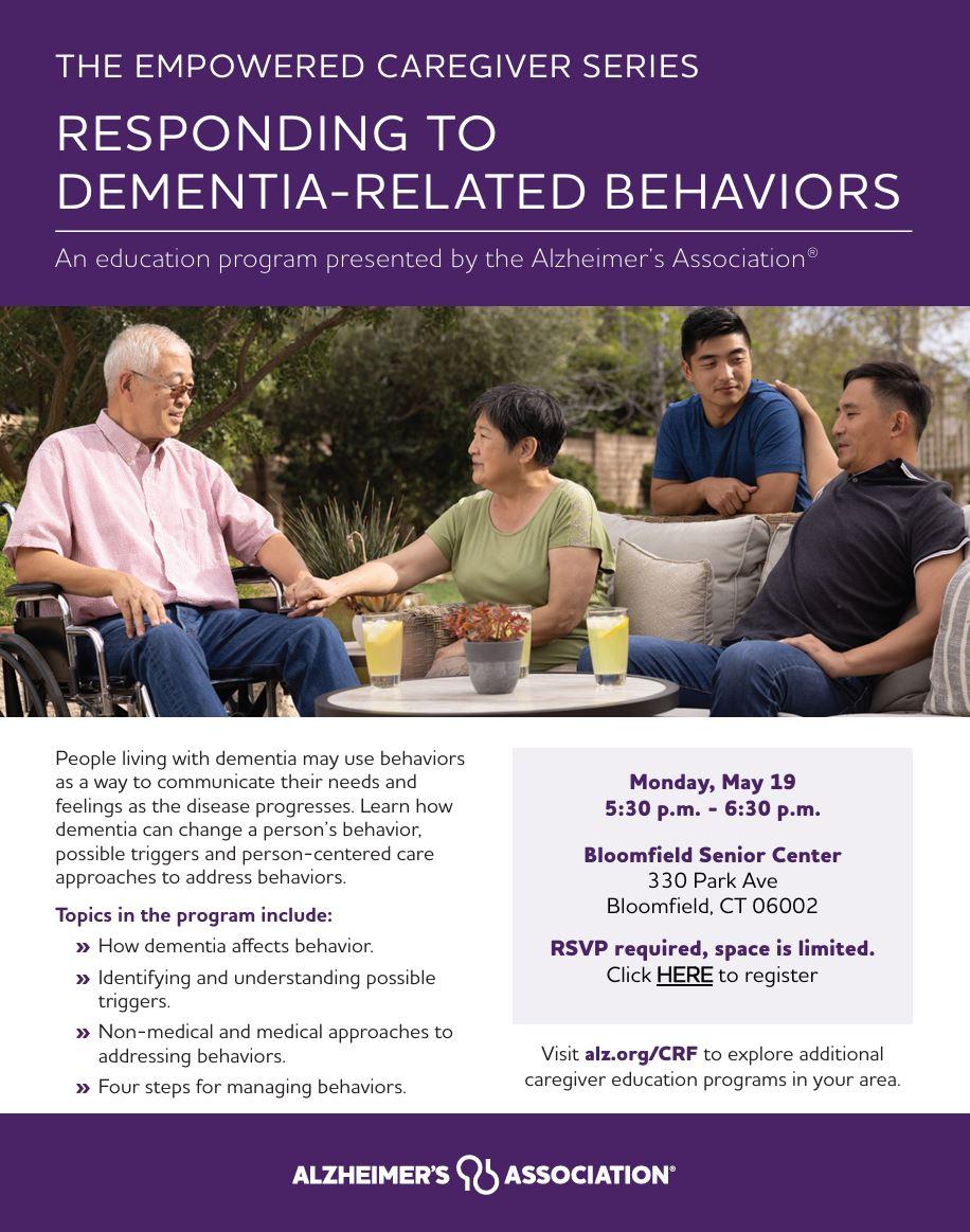 Responding to Behaviors Alz. Association