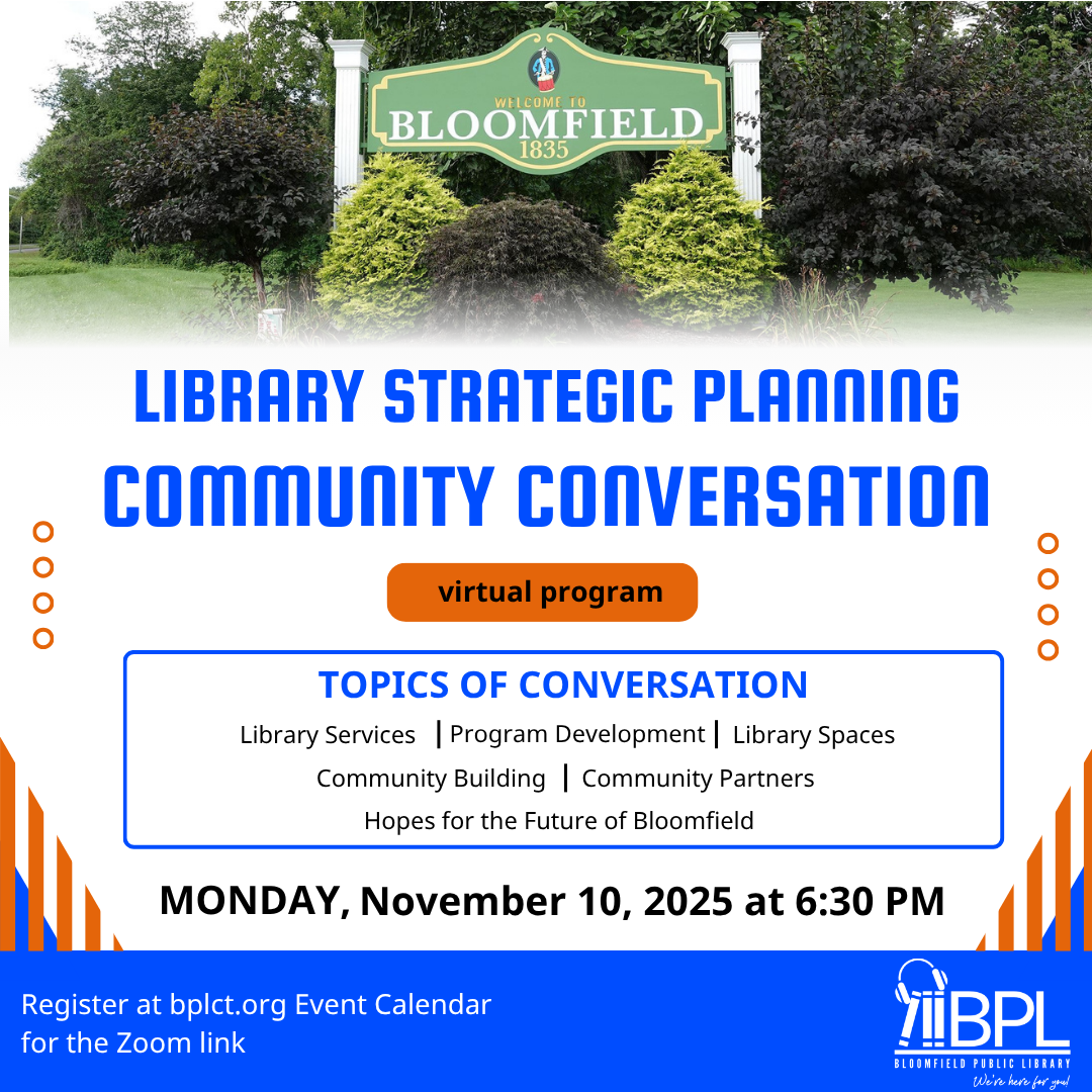 image of Bloomfield, CT town sign