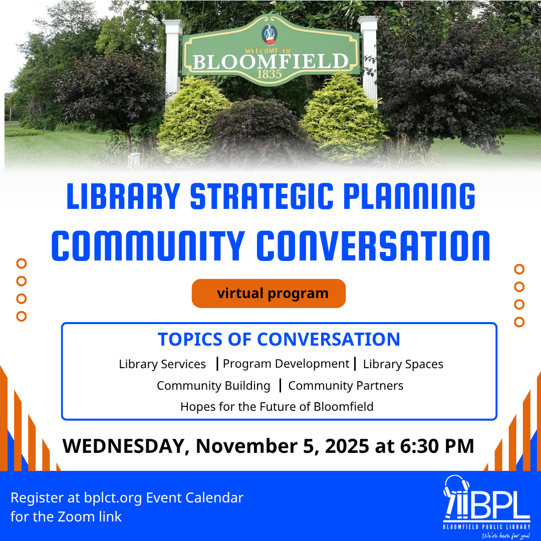 image of Bloomfield, CT town sign