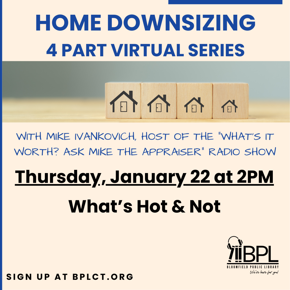 photo of houses getting smaller