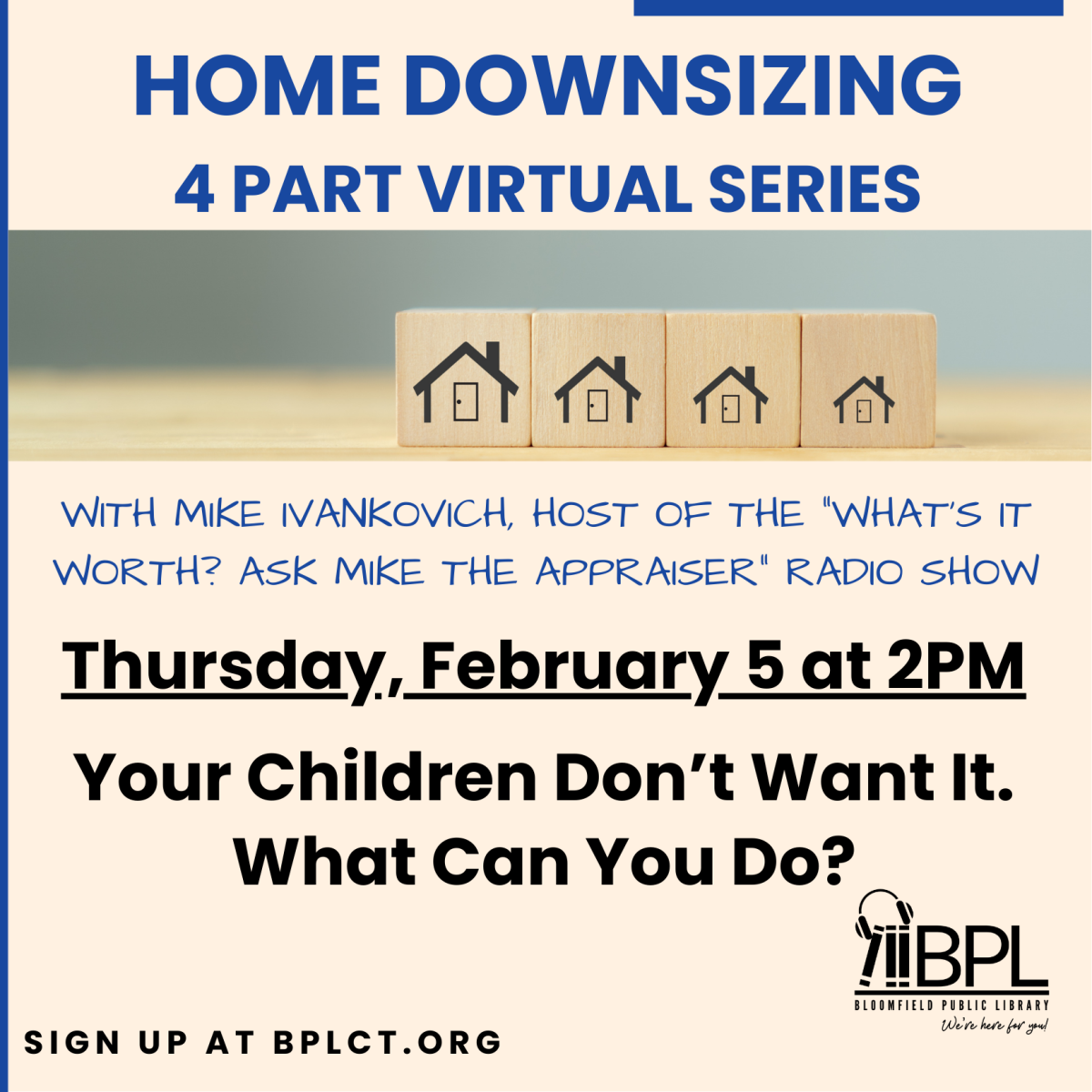 photo of houses getting smaller